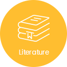 round literature icon